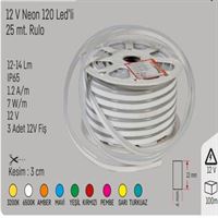 12V-2835 NEON LED KIRMIZI 1